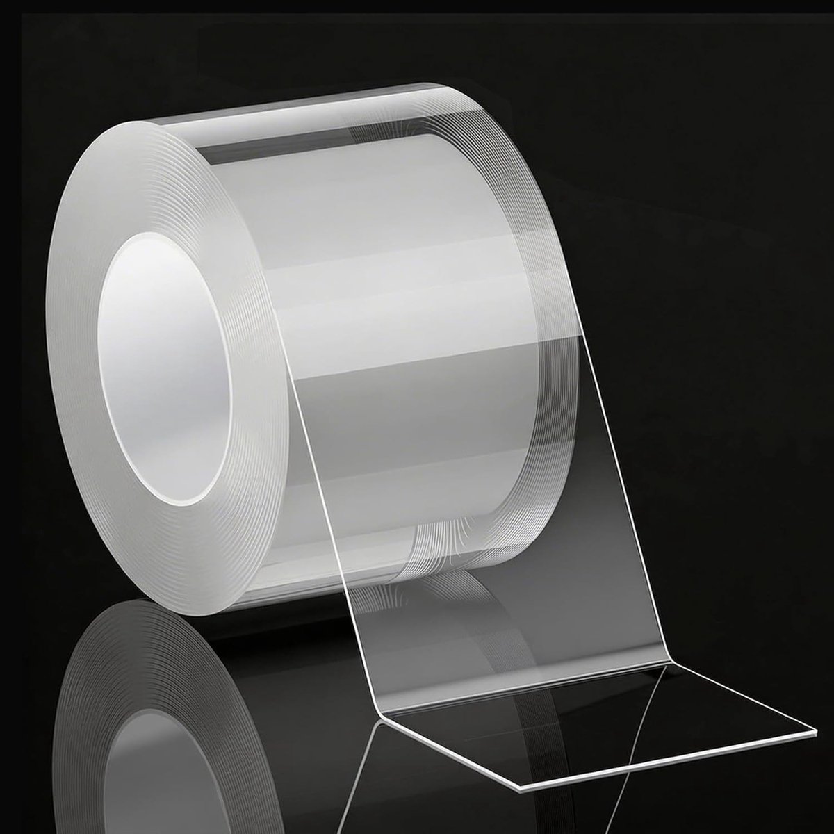 SnelShoppen - Zelfklevende Raamafdichting Tape 5cm x 10m Transparant Waterdicht Weerstrip voor Ramen en Deuren - Blokkeert Koude Lucht, Stof en Regen