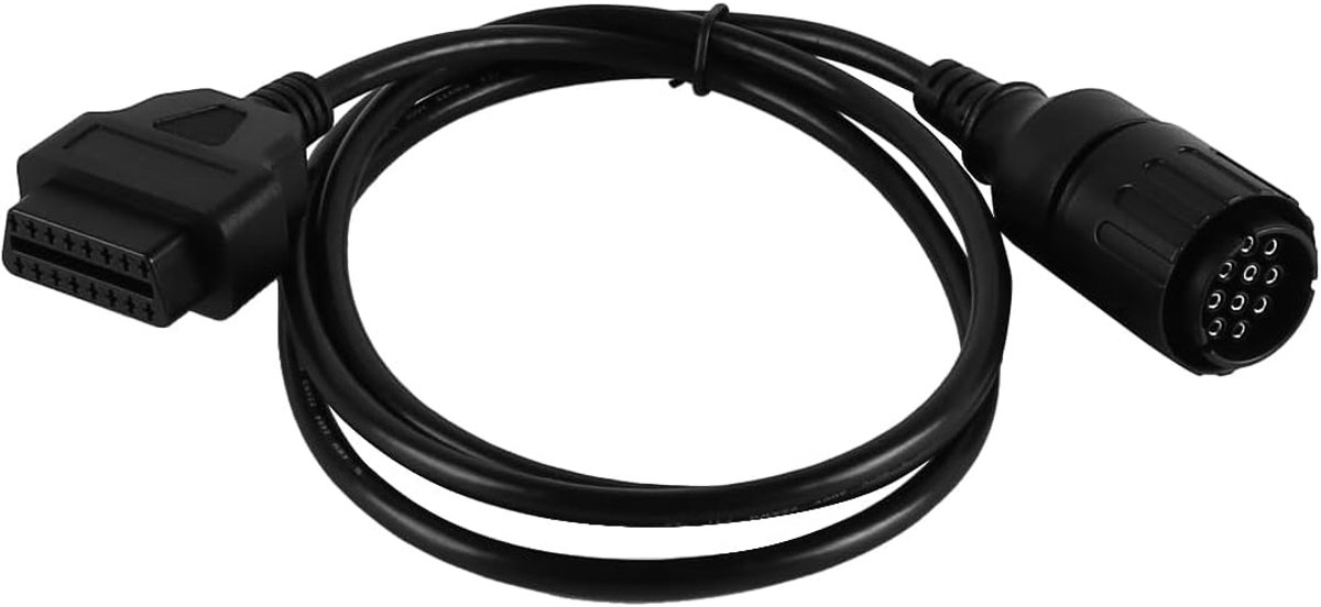 SnelShoppen - 10 Pin OBD Kabel voor Moto Diagnose Adapter - Hoogwaardige 10-Pins Kline DCAN Kabel voor Motoren - Geschikt voor BMW Motoren