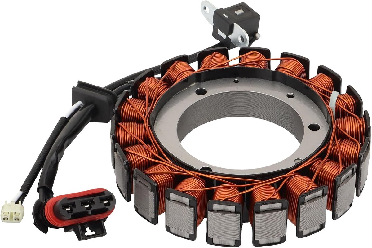 SnelShoppen - Vervangende Magnet Stator 18 Coil 5 Draad voor Polaris Sportsman 550 2009-2014 - OEM 3090219 30901555 - 70mm Binnen- en 90mm Buitendiame