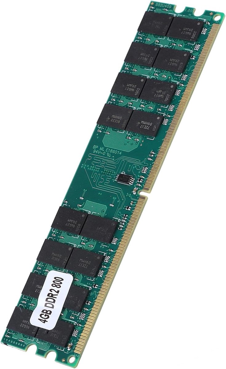 SnelShoppen - DDR2 RAM Geheugen 8GB 800MHz Geheugenmodule met 240 pins, Hoge Capaciteit en Betrouwbare Stabiliiteit voor Computer Upgrade