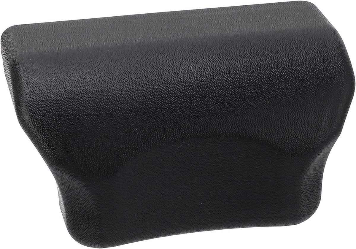 SnelShoppen - Comfortabele Motor Achterzitplaats Kussens - Zelfklevende Rugleuning voor Passagiers - Hoogwaardig PU Materiaal - Zwart - Perfect voor L