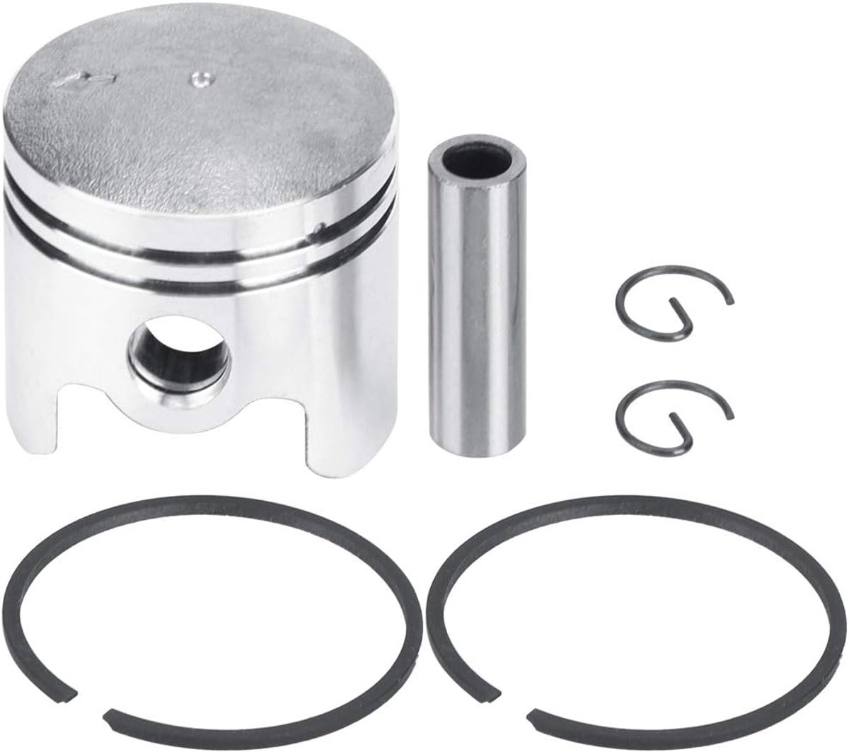 SnelShoppen - 40mm Elektrische Pistonset voor Twee-Takt Grasmaaier - Compatibel met 44-5 520 1E40F - 5 TL43 CG430 BC430 43CC - Gemakkelijk te Installe