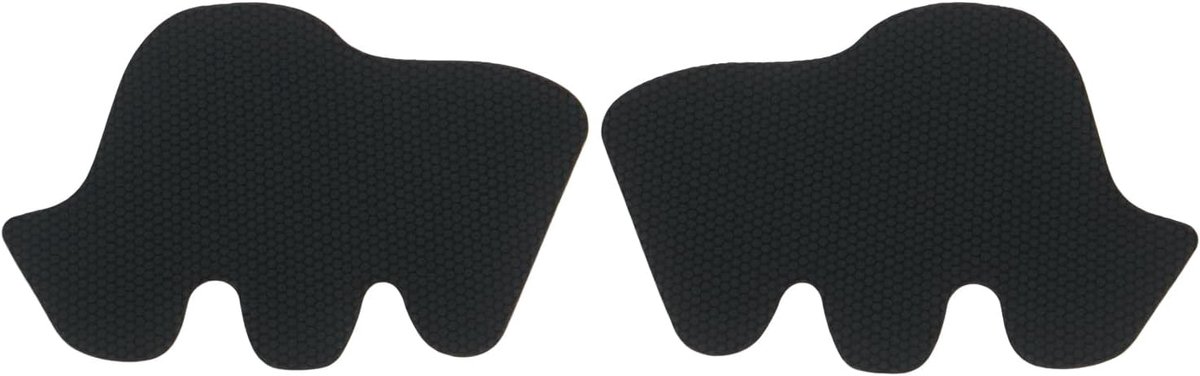 SnelShoppen - Set van 2 Anti-Slip Controller Grip Pads voor Xbox Series X/S, Zweetabsorberend, Siliconen Rubberen Pads, Zwart, Voor Verbeterde Grip en