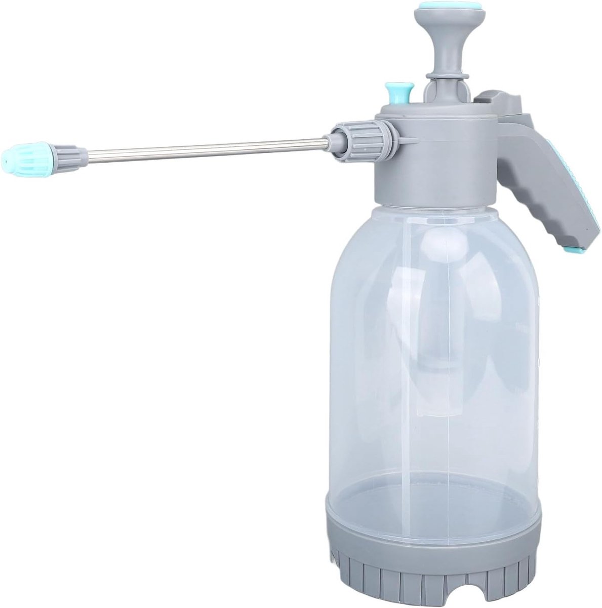 SnelShoppen - Tuinsproeier 2 Liter Handdrukspuit PP met Luchtdrukontwerp voor Efficiënte Bewatering en Reinigen in de Tuin