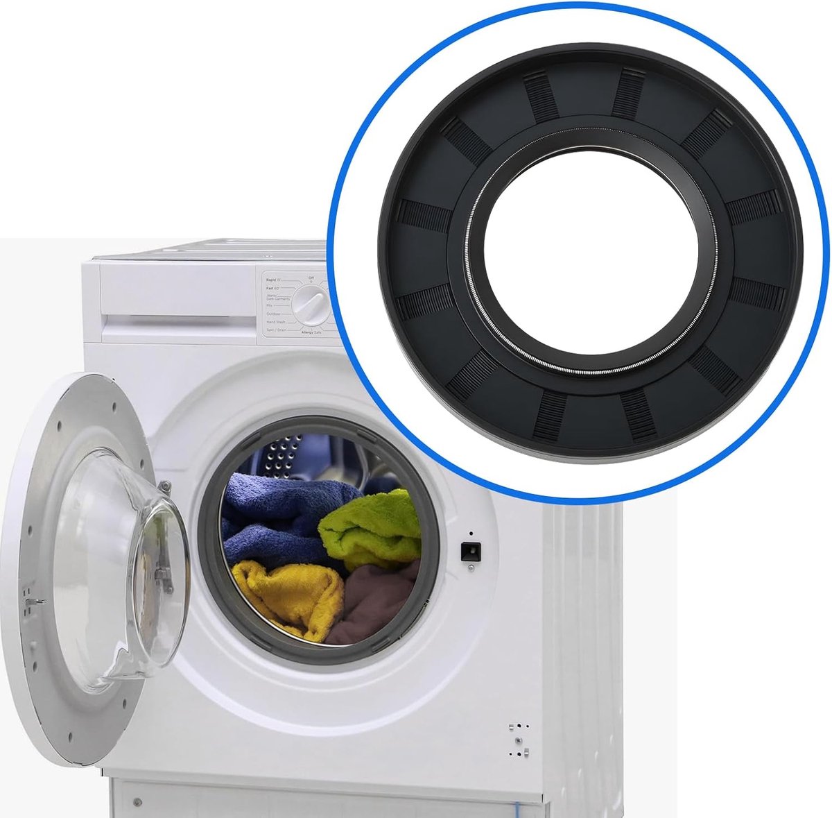 SnelShoppen - Drum Wasmachine Lager Waterafdichtring 47x88x10/12 Universele Vervangpartijen voor BUSH Wasmachines