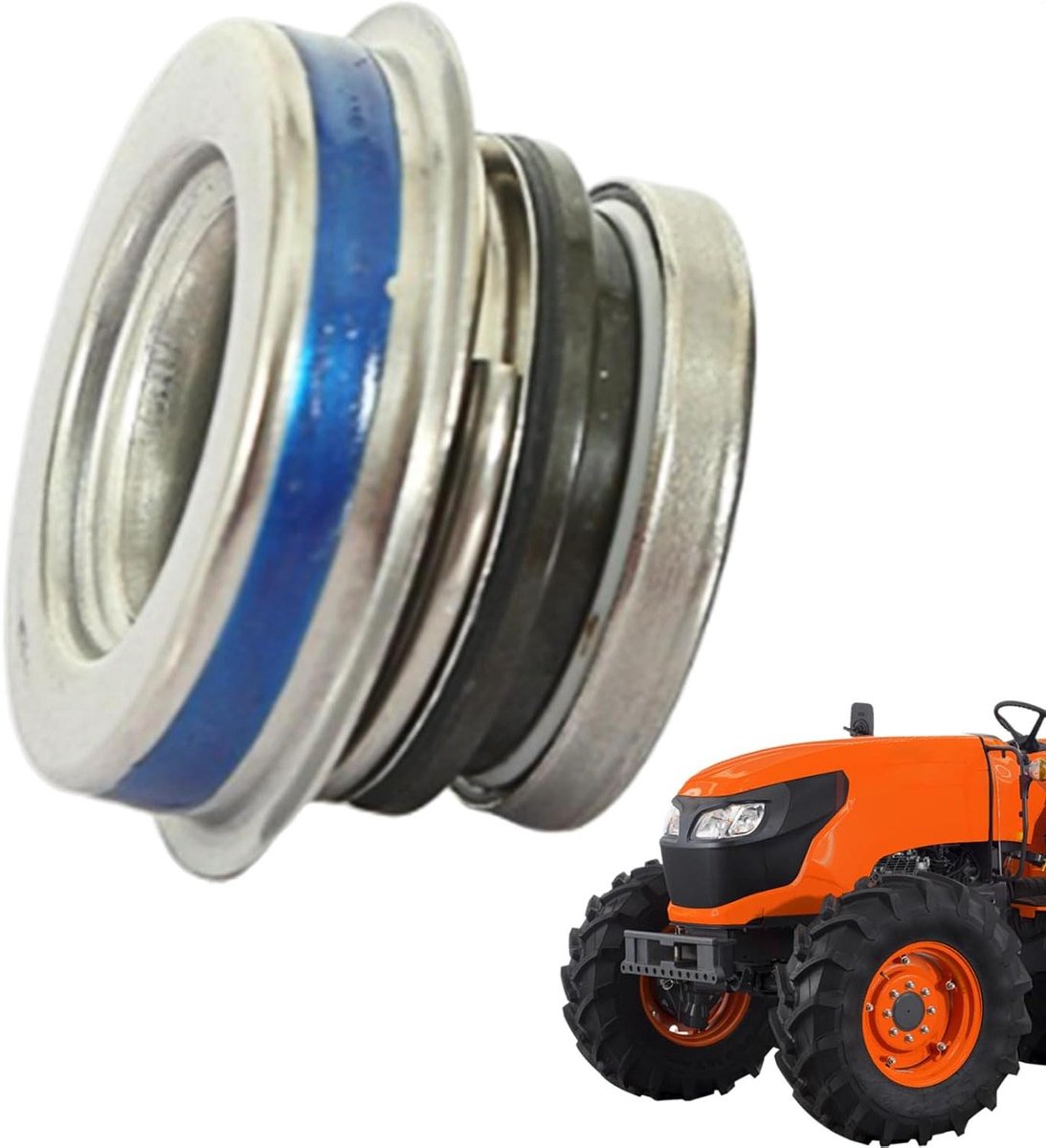 ATV Waterpomp Afdichting - Koellek Verstopper Motor - Onderhoud Landbouw - Duurzaam Siliconen Carbide - 4x3x3 cm - Zwart