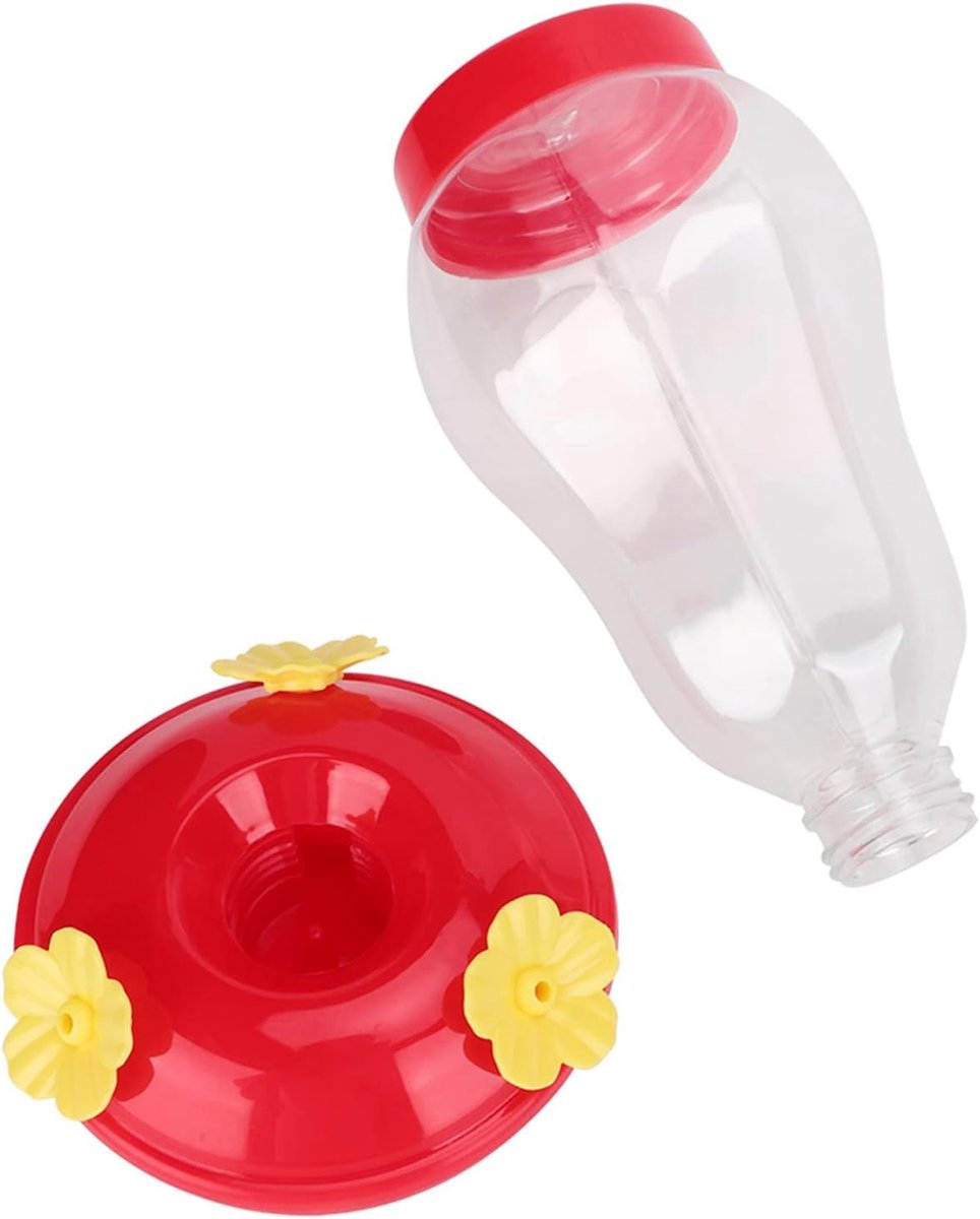 Vogeldrinker Hummingbird Water Bowl - Lichtgewicht plastic - Bloemmotief - Trekt vogels naar uw tuin - ShopVlot