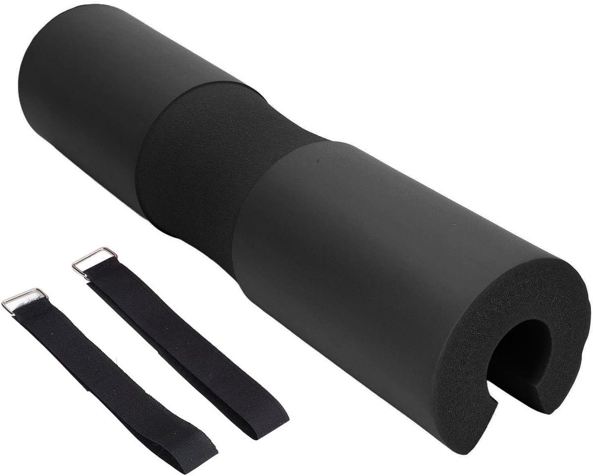 SnelShoppen - Barbell Squat Schouderbeschermer Pad voor Squats, Lunges en Heupduw, Comfortabele Ondersteuning van NBR Rubberschuim, Universele Pasvorm