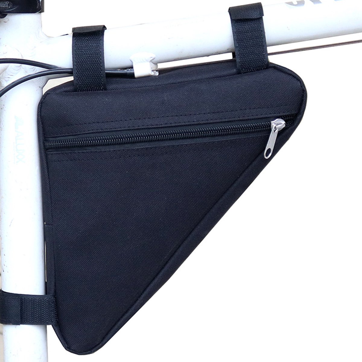 Frametas Fiets - Waterproof Fiets Frame Tasje - Driehoek opbergtas - Driehoek Fietstas - Waterdicht - Afneembaar - Opergruimte - ideaal voor slot, gereedschap, regenjas - zwart