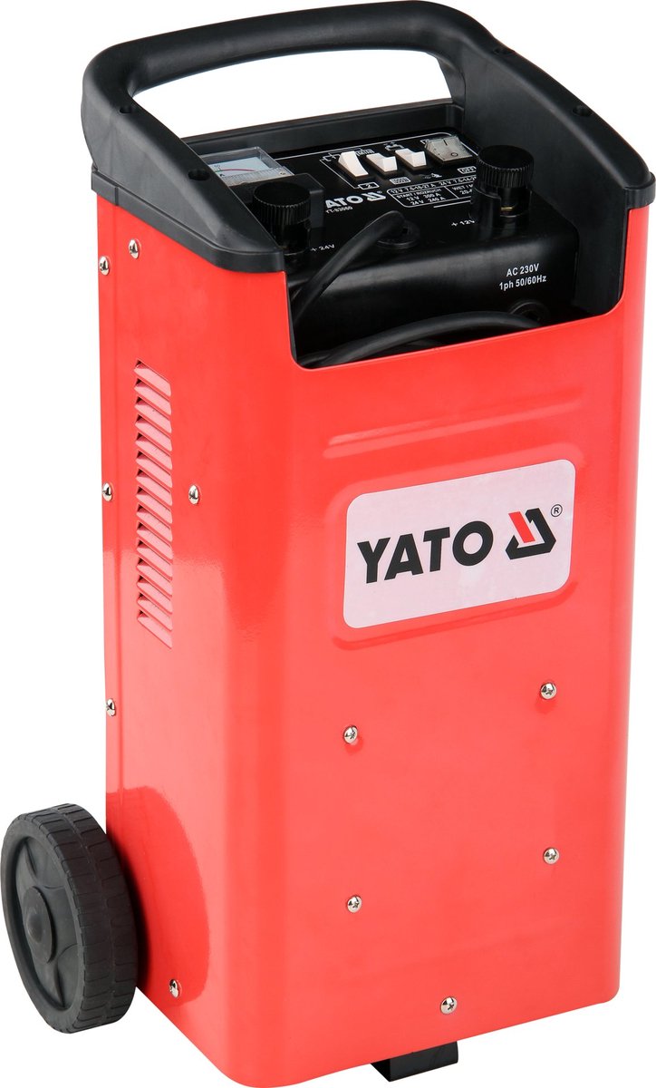 Heavy-Duty Professionele Acculader met Starthulp (12V / 24V) – Max. 300A – Voor Accu's van 20 Ah tot 600 Ah