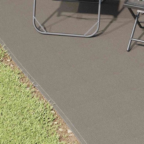 vidaXL - Tenttapijt - Lichtgrijs - 550 - x - 250 - cm - Polyetheen van Vidaxl — afbeelding 4