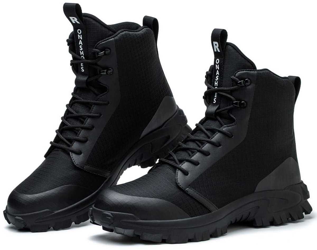 SnelShoppen - Veiligheidsschoenen Werkschoenen Stalen Neus Sneakers Sportief Licht Heren Dames Armor Zwart EU 37 - Comfortabele Veiligheidssneakers vo