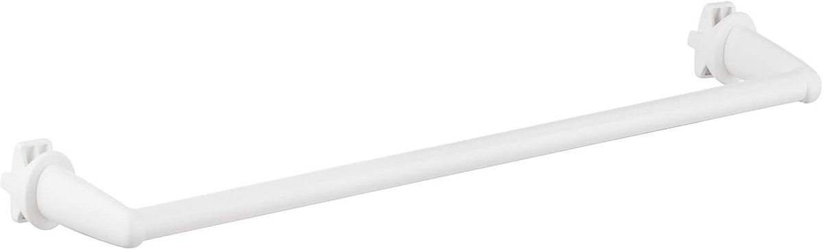 SnelShoppen - Handdoekenrek, eenvoudig te bevestigen aan radiator, wit, ruimtebesparend, zonder boren, Italiaans design