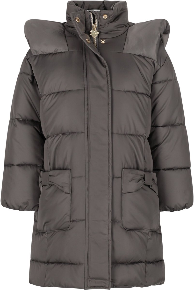 Le Chic winterjas meisje BLOOM C607-5210 / Grijs - maat 122/128