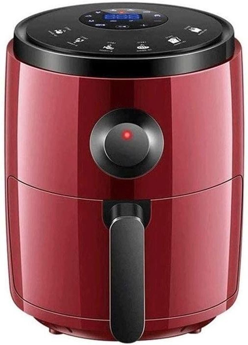 Airfryer - Friteuse Heteluchtoven - Gezond Koken - Snelle Warmteafvoer - Niet gespecificeerd - Rood