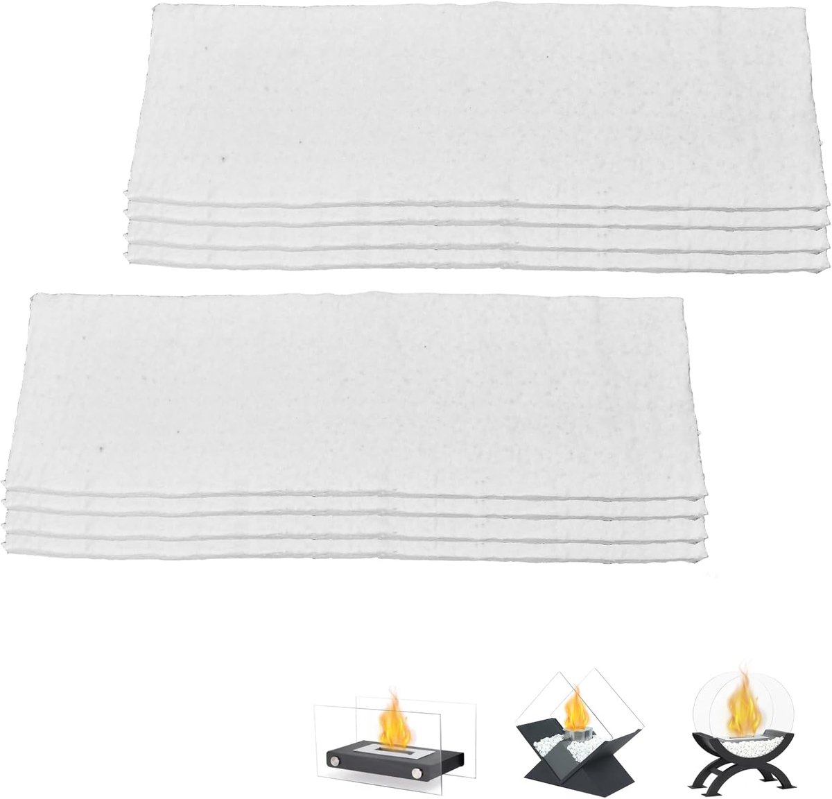 SnelShoppen - Keramische spons voor schoonmaken, multifunctioneel, duurzaam, schimmelbestendig, 10x15 cm, voor keuken en badkamer