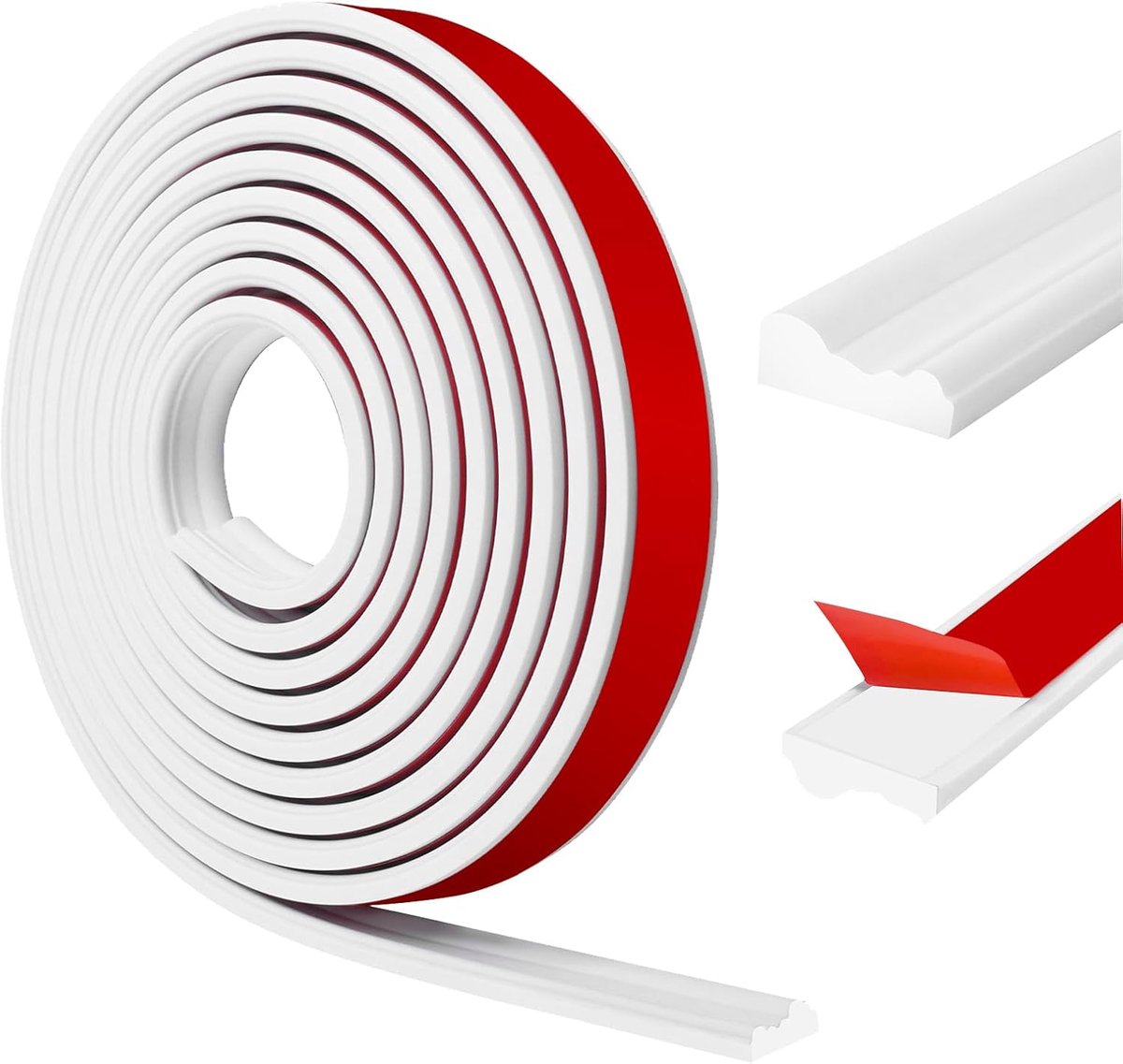 Wall Strip Adhesive Flexible Decorative Frames Chair Frame for DIY Home Decoration, Wall Cladding Strips Protector - ShopVlot
