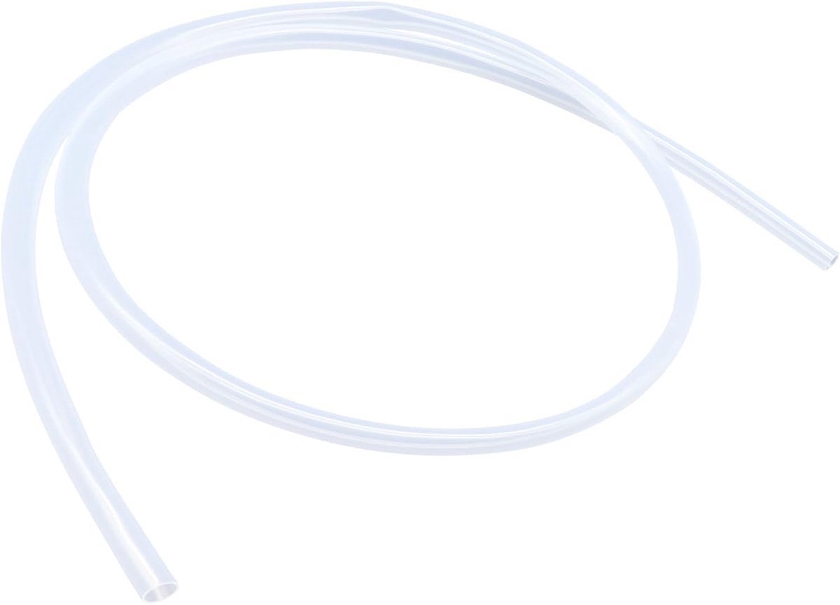 SnelShoppen - Transparante Siliconen Slang 3mm ID x 6mm OD (1m) - Flexibele Slang voor Lucht/Waterpomp, Thuisbrouwen, Aquarium, Voedselveilig, BPA-vri