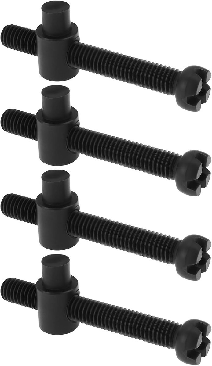 SnelShoppen - 4 Stuks Schroef Ketting Bar Spanner Voor Kettingzaag 405 5016 - 5mm Schroefdraad, 41mm Lengte, 8mm Kopdiameter, 14mm Moer - Tuin Onderde