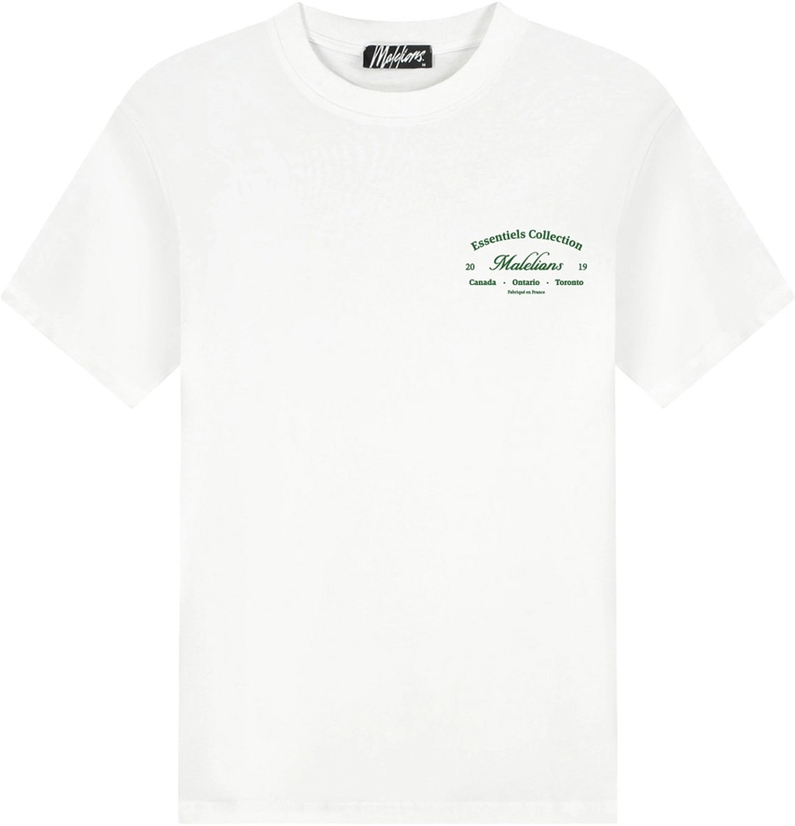 Malelions marina t-shirt in de kleur wit.