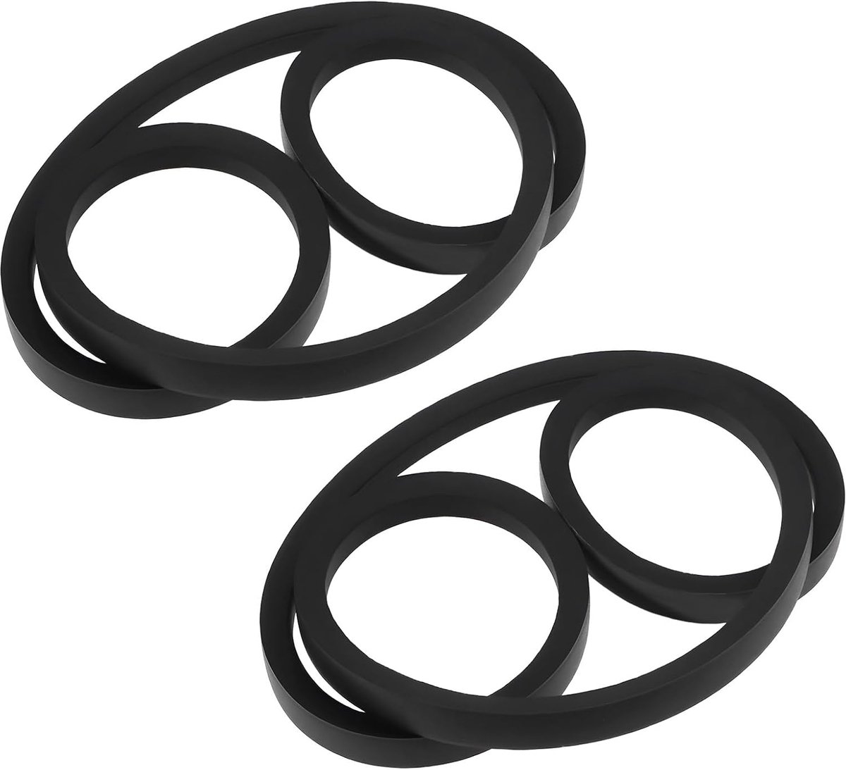 SnelShoppen - 2 Stks Aandrijfriem Transmissie 135061406/0 voor Mountfield R25M - Slijtvast Rubber - Buitenomtrek 991 mm - Breedte 13 mm - Dikte 8 mm