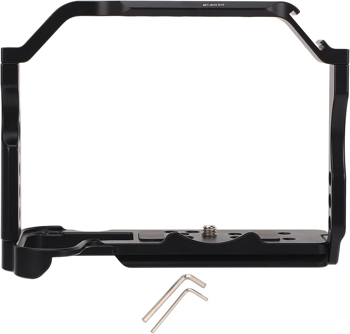 SnelShoppen - Camera Cage voor R10 - Aluminium Film Making Rig - Uitbreidbaar voor Accessoires - Anti-slip Onderzijde - Perfect voor Videoproductie