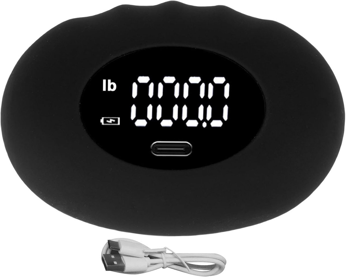 SnelShoppen - Finger Grip Hand Trainer 180 kg - Silicone Handvat Trainer voor Hand Training en Fitness - Ergonomisch Ontwerp - Perfect voor Sporters e