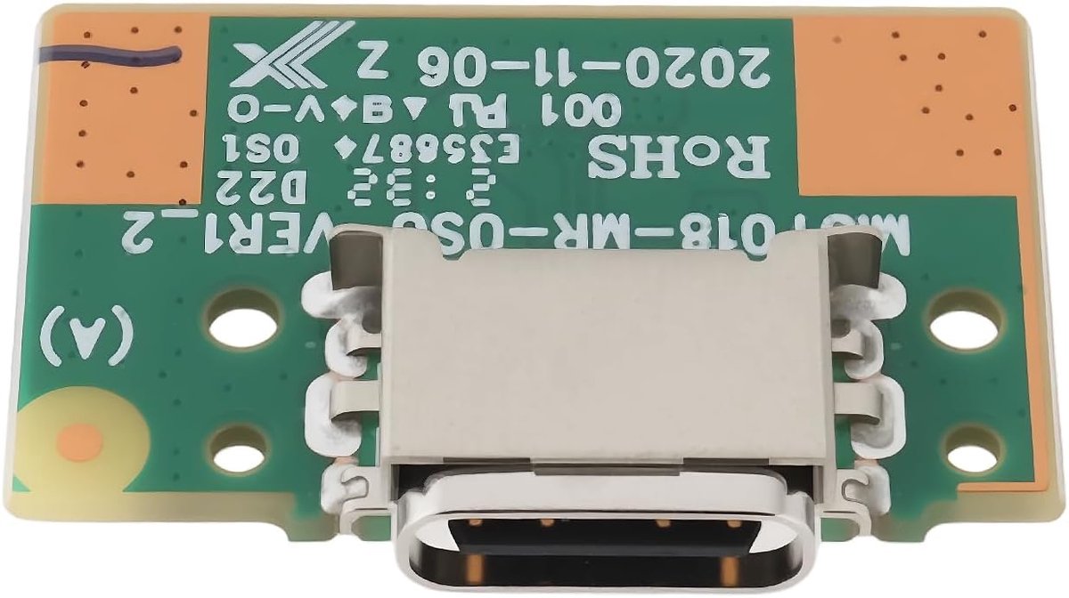 SnelShoppen - 1pc 14pin Tablet Type-C Oplaadpoort Bord MID7018-MR-USB-VER1-2 voor ONN 100026191 - Vervangend Oplaadport, Stabiele Oplaad- en Gegevenso