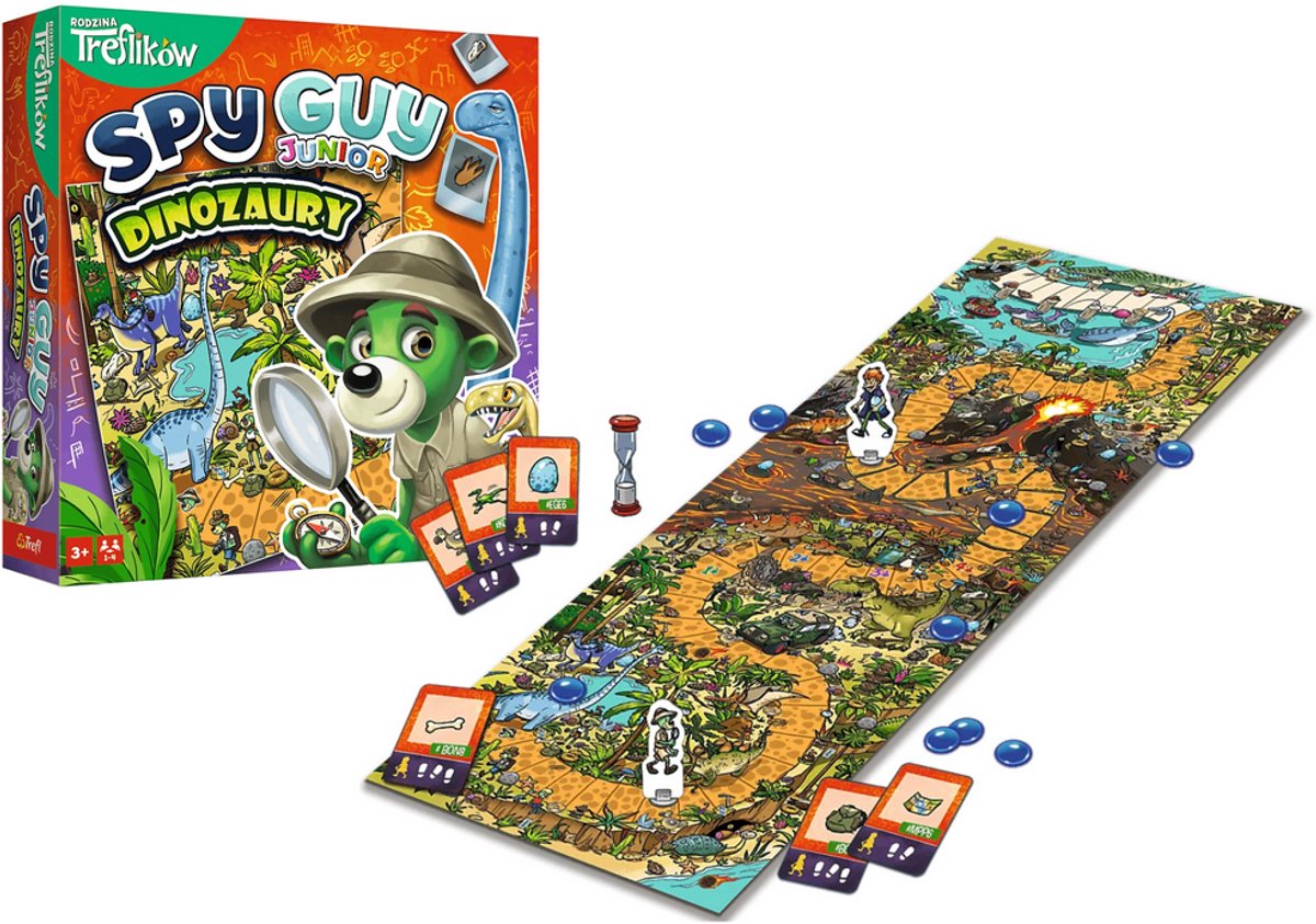 Spy Guy Junior Spel Dinosaurussen Trefl 02652