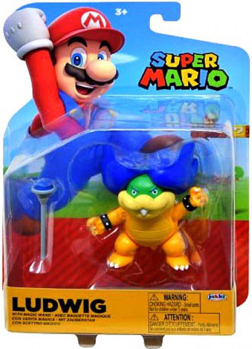 Super Mario Figuur- World of Nintendo Super Mario Ludwig Von Koopa