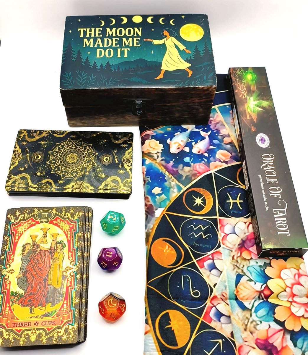 Complete Tarot Set - Tarotdeck Astrologie - Tarot Kado