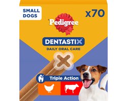 Pedigree Dentastix - Kleine Hond - Gebitsverzorging - 70 Kauwsnacks