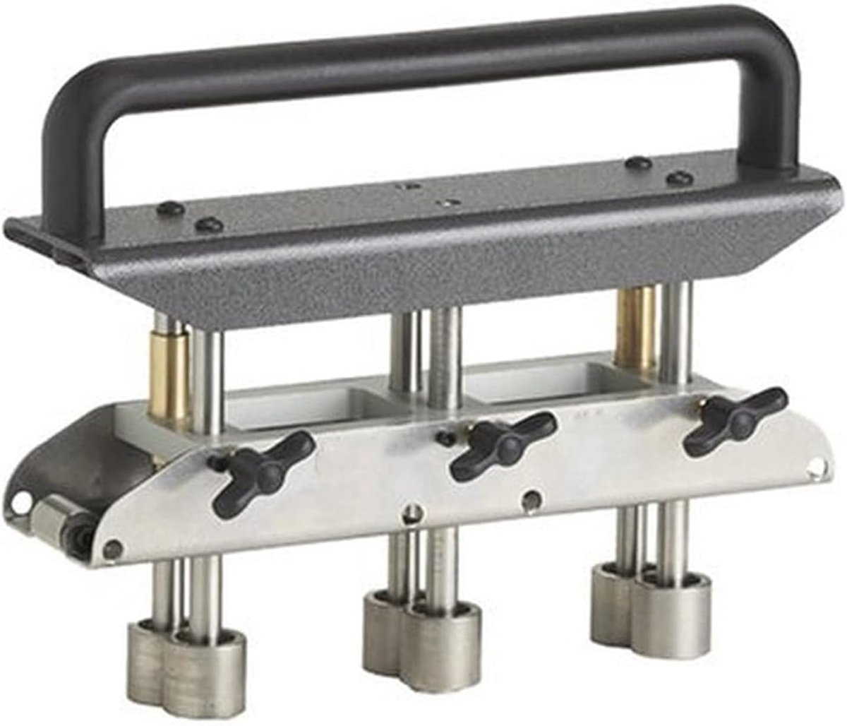 SnelShoppen - Metal Bending Tool 3 Station Edge Roller voor Dakbedekking, 0.3 tot 1.0 mm Dikte, 13 tot 130 mm Hoogte, V-Vormige Rollenklemmen, Geschik