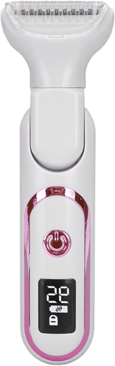Elektrische Lichaamshaartrimmer - Ontharingsapparaat Trimmer - Persoonlijke Verzorging - 5-in-1 Multifunctioneel - 20 x 13 x 4 cm - Wit