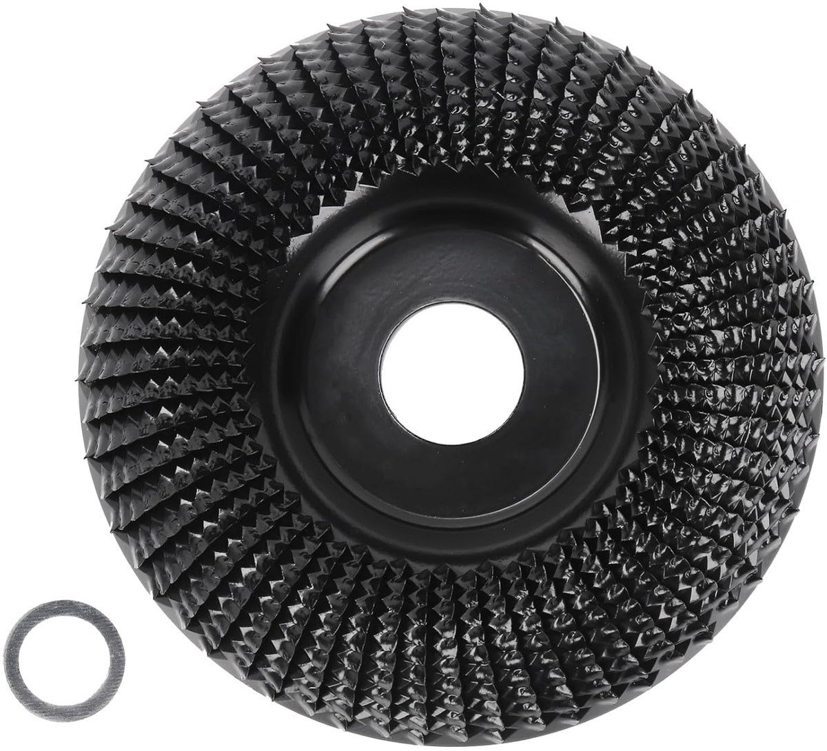 SnelShoppen - Wood Grinding Disc 125 mm, Houten Slijpschijf voor Haakse Slijpmachines, Flexibele Slijpschijf, Houtbewerking, Snijden, Polijsten, Schur