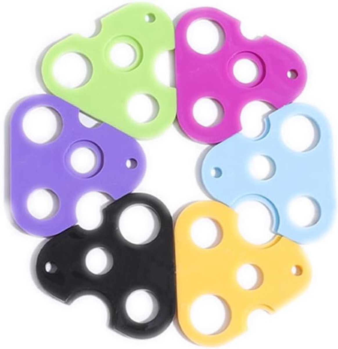 SnelShoppen - Pack van 6 Essentiële Olie Flesopener, Universele Multifunctionele Tool voor Eenvoudig Openen van Caps op Roller Flessen, Sleutelopener