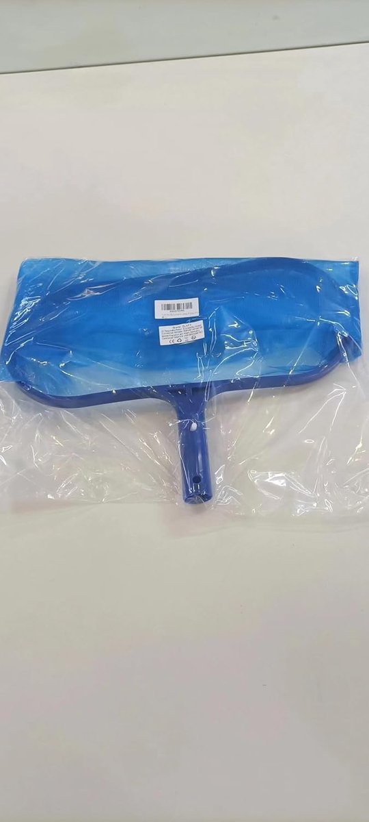 Schepnet Zwembad - Bladnet Reiniger - Water Schoonmaken - Diepe Vangzak - 10 x 5 x 1 cm - Blauw — afbeelding 4