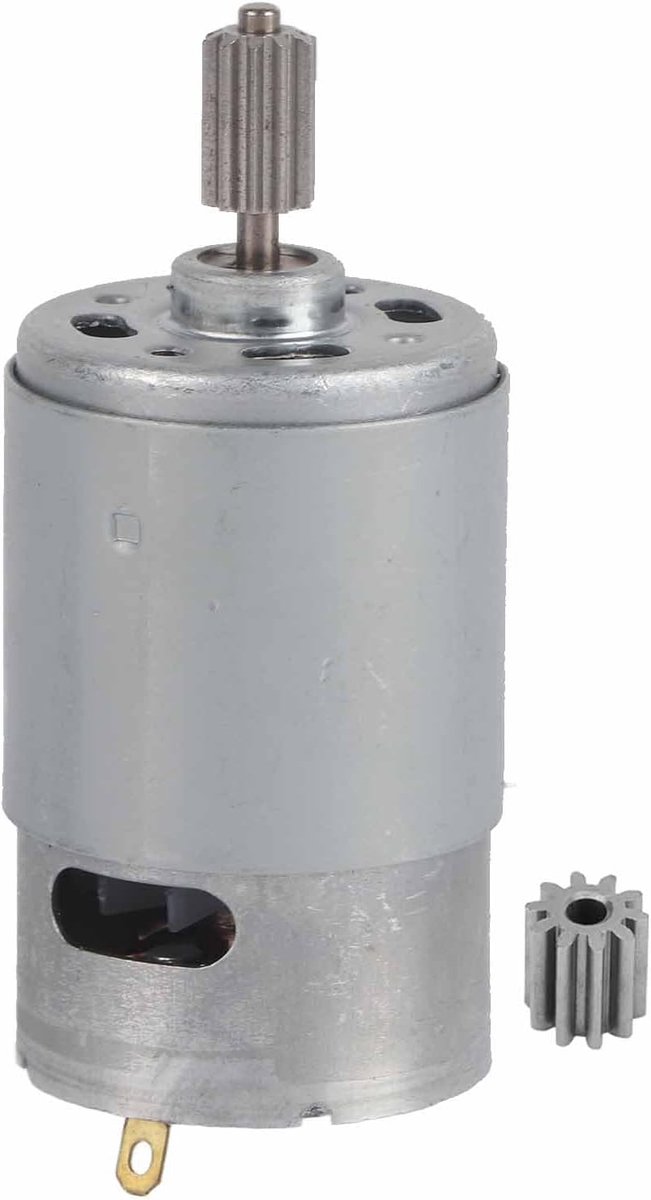 SnelShoppen - RS550 Motor Motor Hoogwaardige 12V Hoge Snelheid Micro Motor voor Elektrische Speelgoedauto's, Stil en Eenvoudig te Installeren