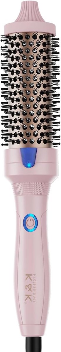 Styling Borstel - Haar Borstel - Dagelijks Styler - Keratine Bescherming - 38mm - Roze