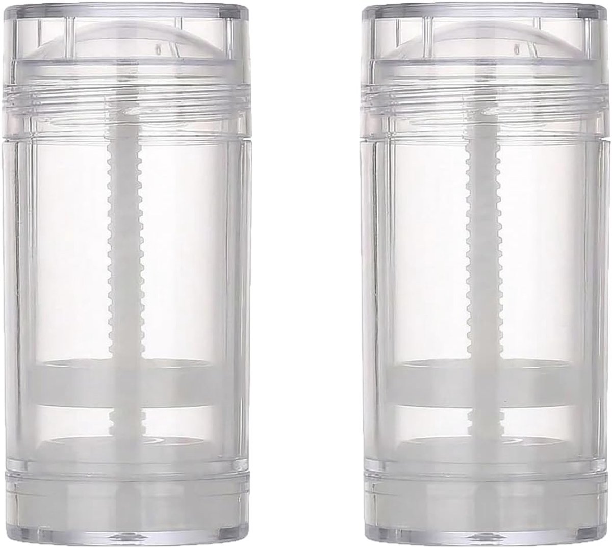 Deodorantflessen 75ml - Lege plastic containers - Draaibodem vullen - Perfect voor DIY - ShopVlot