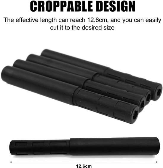 Dailygoods- Golfclub Verlengstangen Lichtgewicht - 5 Stuks - Koolstofvezel - Draagbaar - Push-in Design - Corrosiebestendig - Golfclub Verlengstukken van Dailygoods — afbeelding 5
