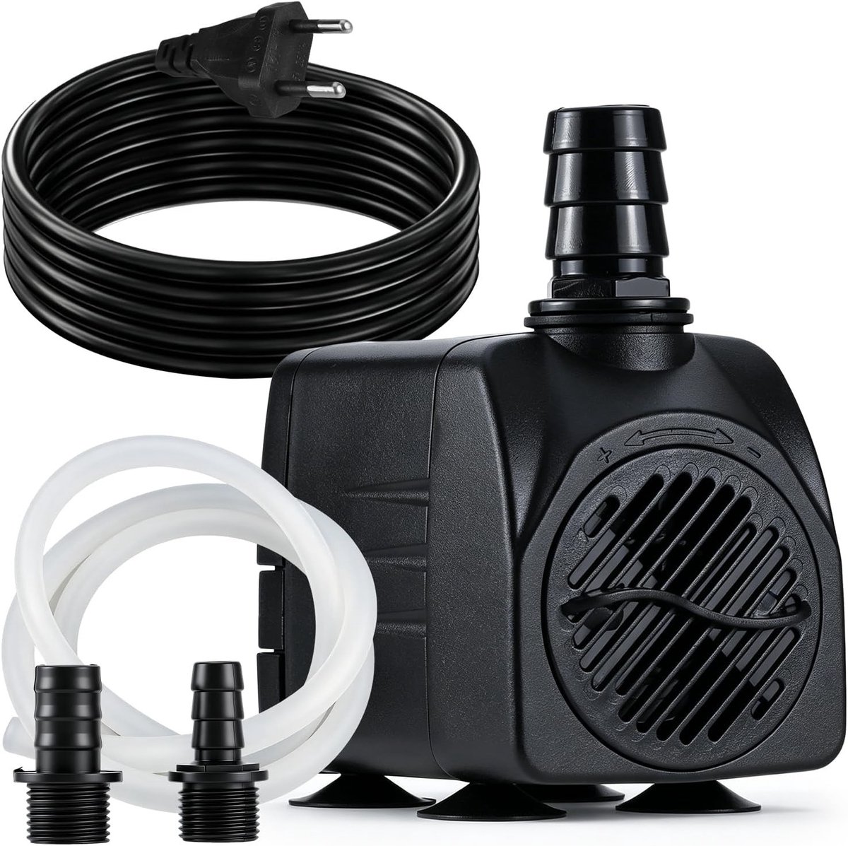 Mini Dompelpomp - Zwart - Compact - Energiezuinige Pomp voor Aquarium, Vijver en Hydrocultuur