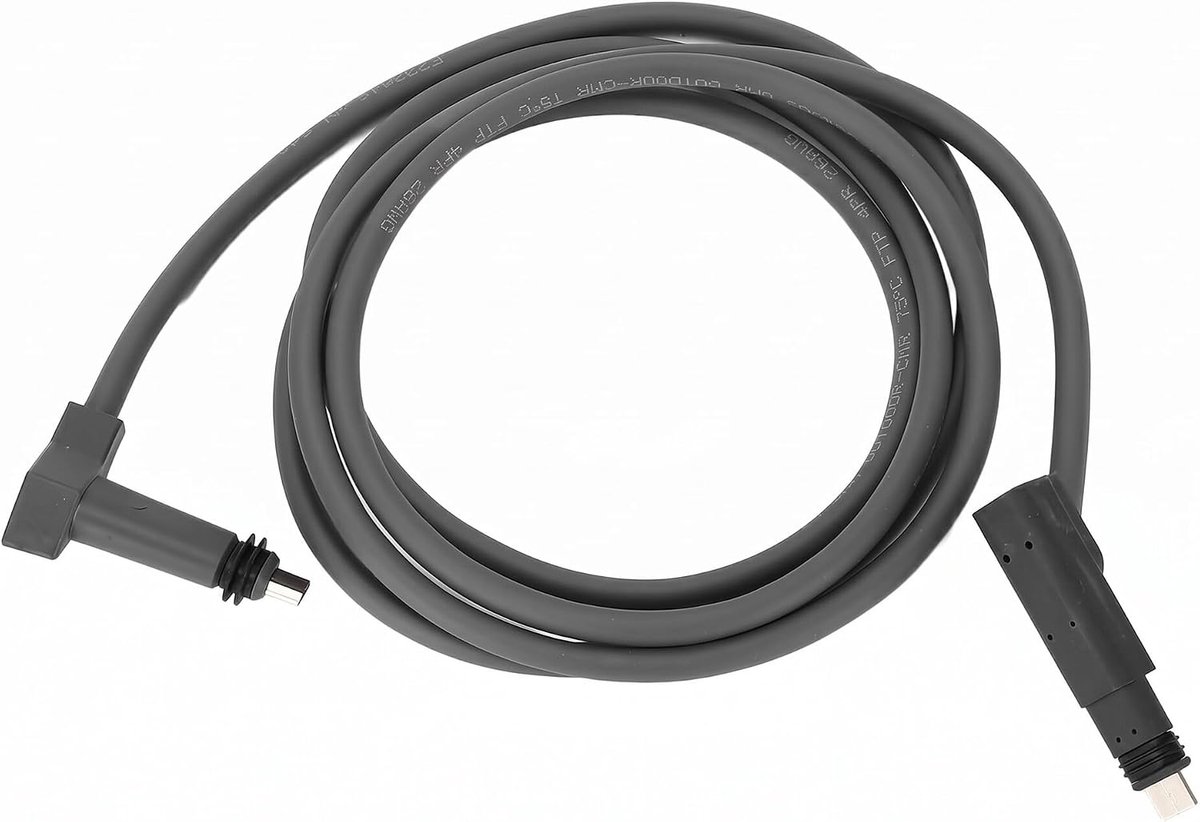 SnelShoppen - 6FT Internet Kit Satelliet Vervang Kabel, Waterproof Satelliet Kabel Verlenging voor Rechthoekige Satelliet V2, Betrouwbare Verbinding,