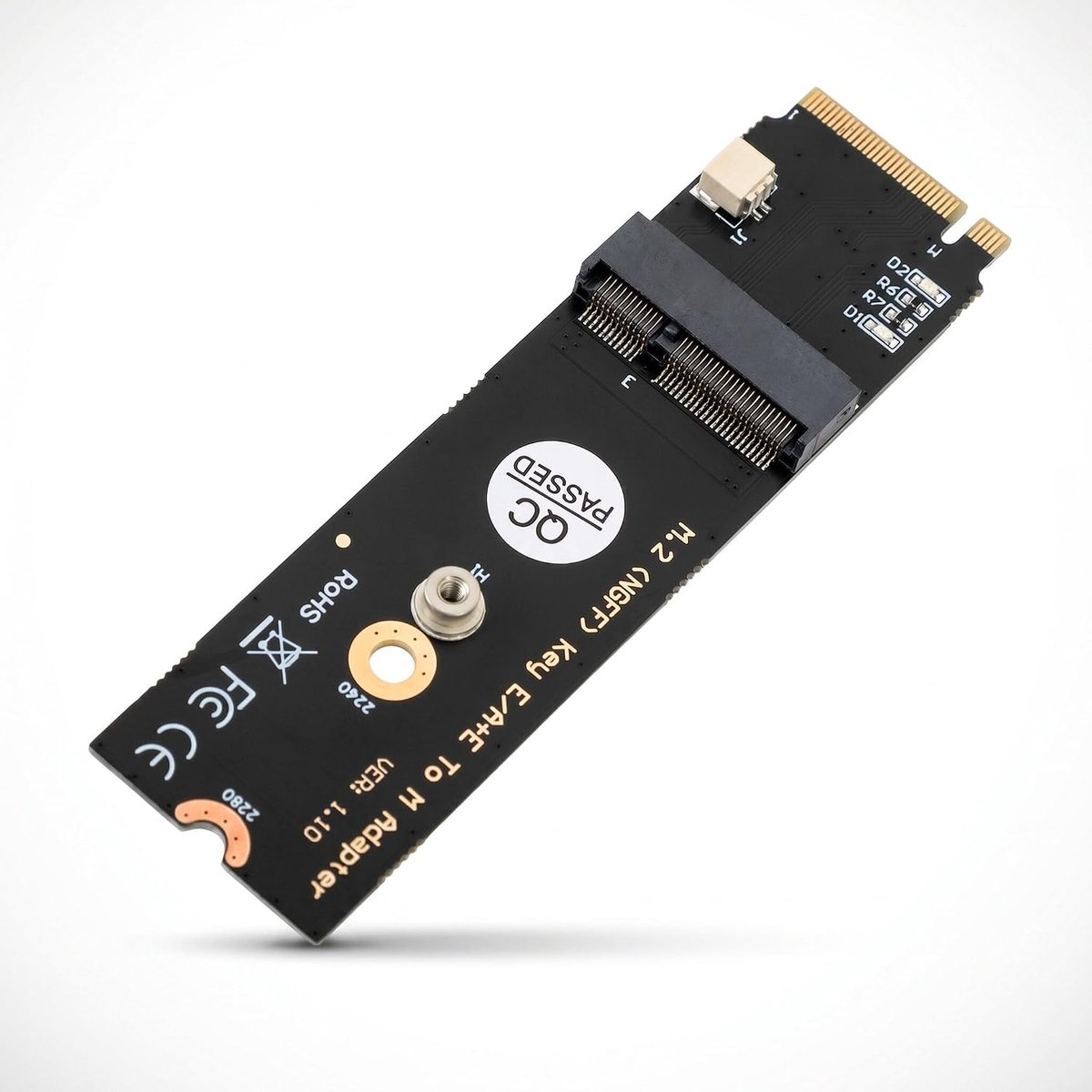 SnelShoppen - M.2 M Sleutel Naar A E Sleutel NGFF WiFi Bluetooth Kaart M.2 NGFF PCI Express Naar E Sleutel Kaart WiFi Adapter Voor Intel AX200 AX201 A