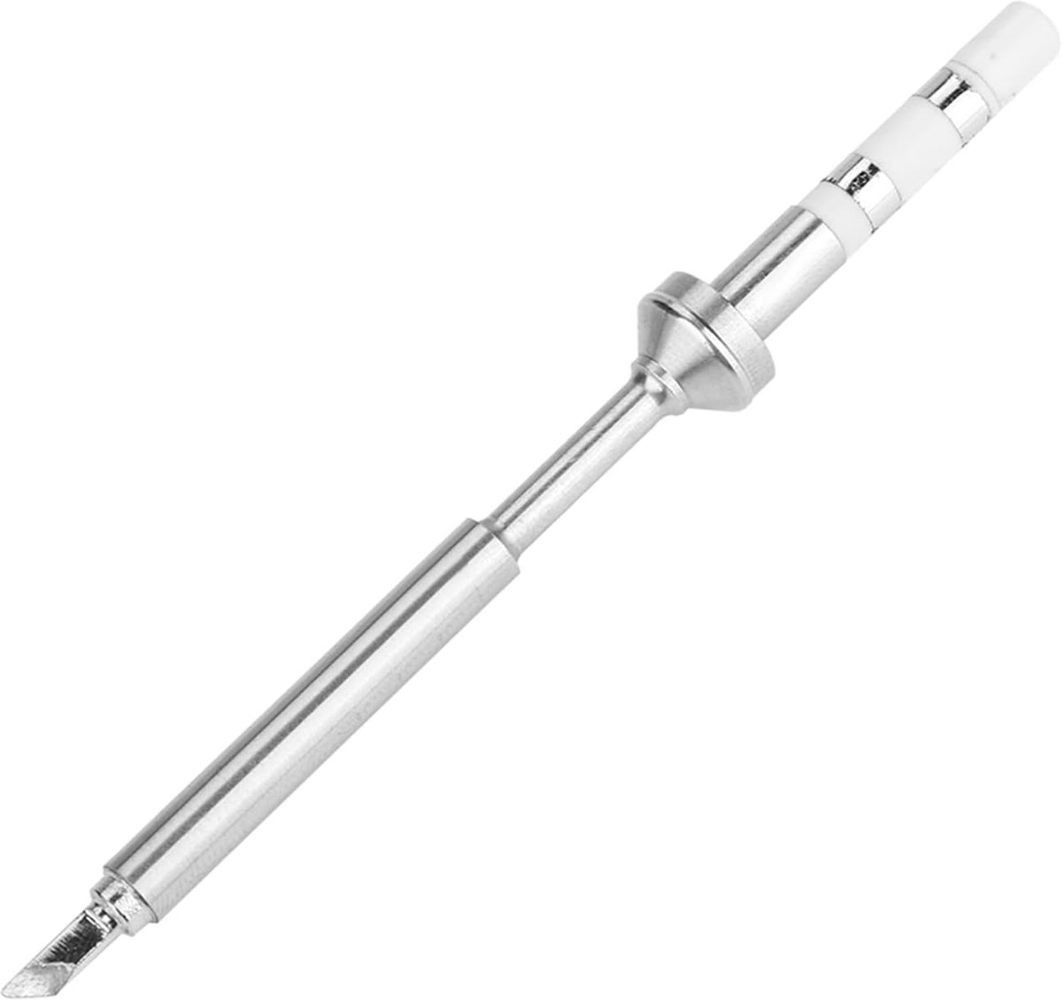 SnelShoppen - Mini Soldering Iron Tips, RVS Solderen Ijzer Tips, 7 Stuks Vervangende Tips, Hoge Hardheid, Verbeterde Warmtegeleiding, Voor TS100 Solde