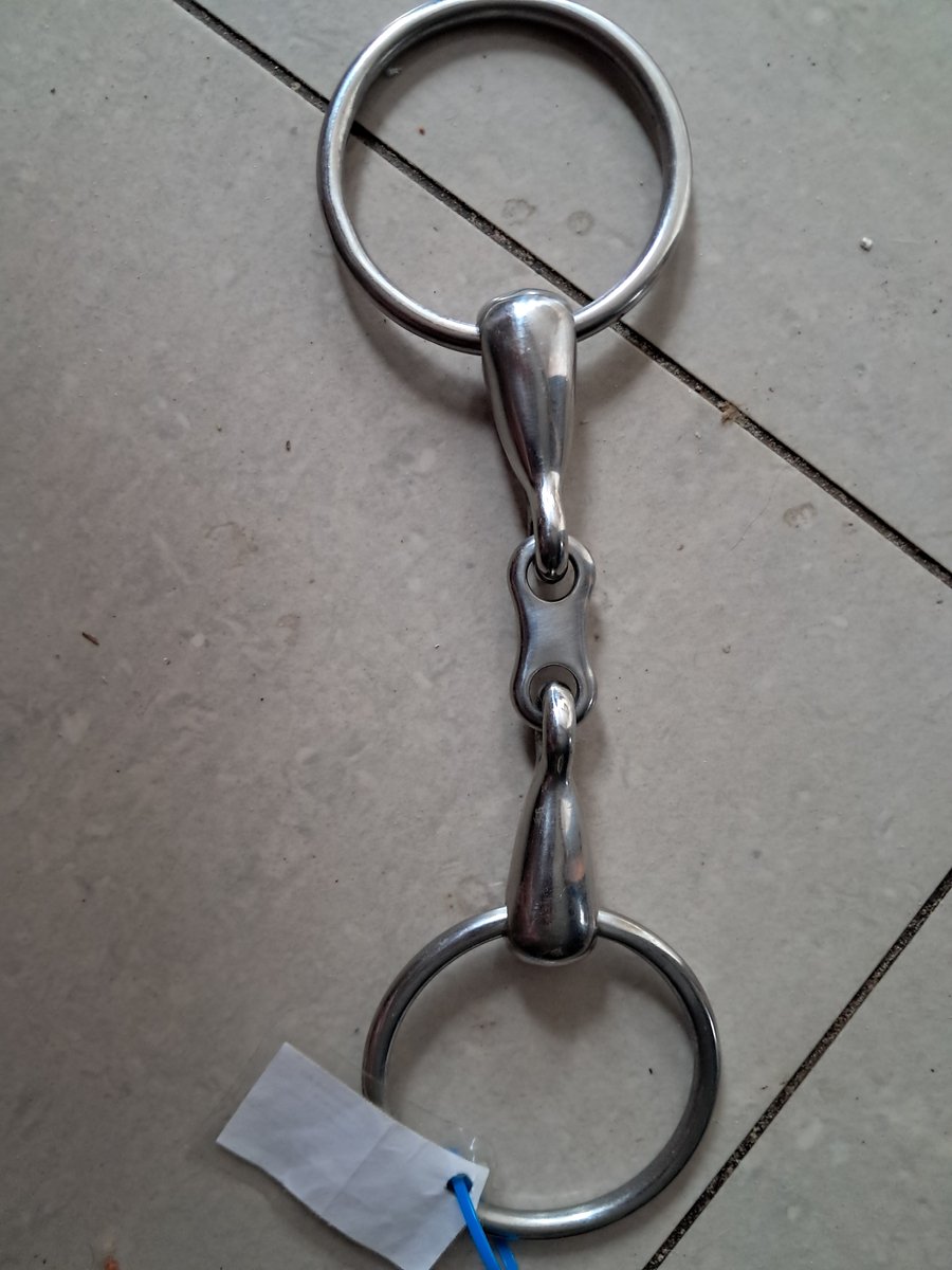 Waldhausen Bit Watertrens Dubbel gebroken - 11.5 cm