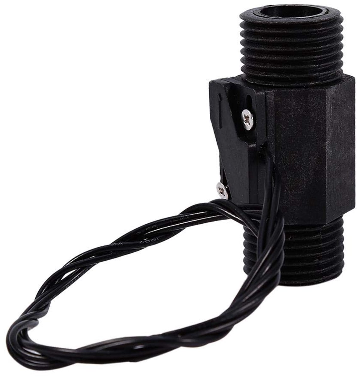 SnelShoppen - Waterflow sensor 1pc EFS-04P kunststof waterdoorstromingsschakelaar 220V AC, verticaal/horizontaal, magnetisch, energiezuinig