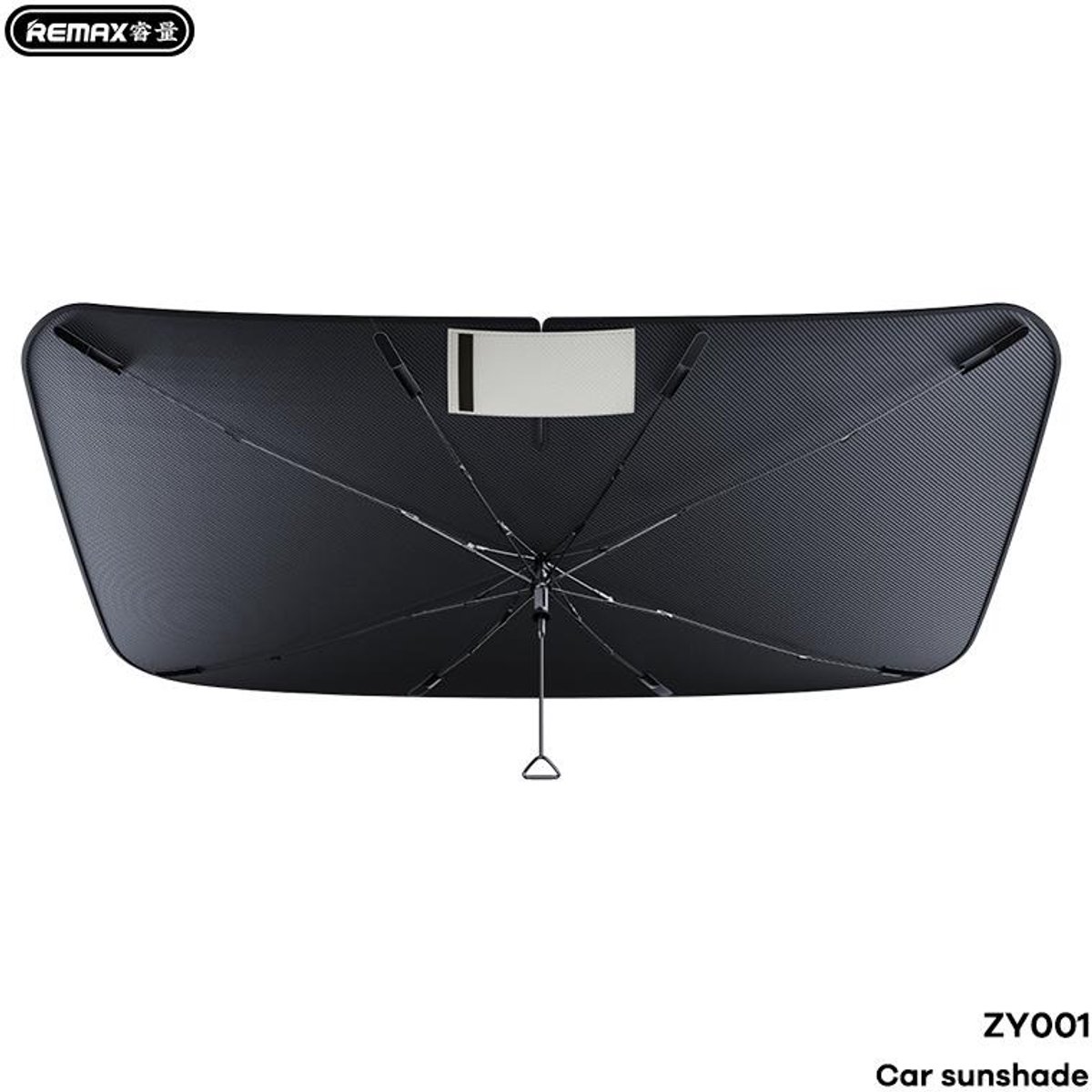 Remax ZY001 - Zonnescherm auto - Paraplumodel - Zwart