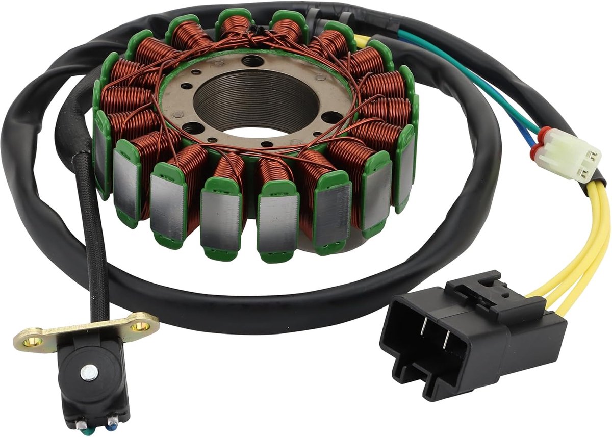 SnelShoppen - Vervangingsstator Magneto 18 Coil 5 Draad voor 250NK 250SR 300SR 300NK - OEM 0A80-032000-20000 - Hoogwaardige Kwaliteit
