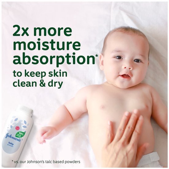 Johnson’s Baby Poeder - Classic 400 gr. — afbeelding 2